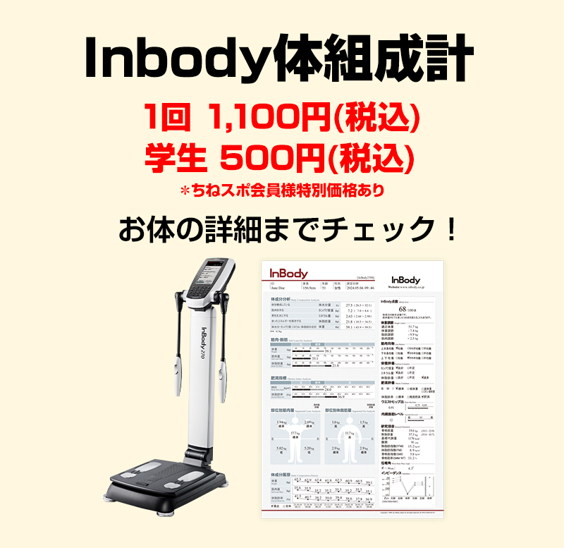 Inbody体組成計